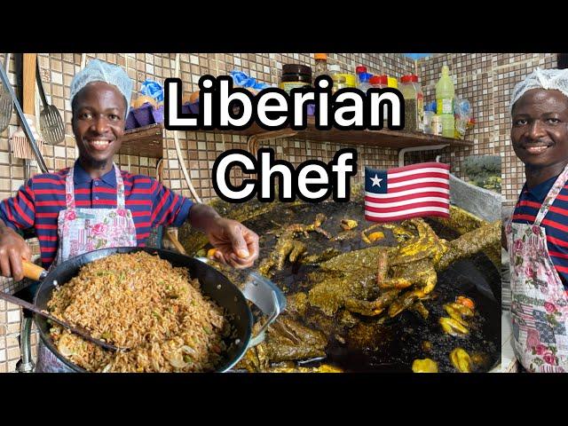 From Selling on The Streets to Owning a Restaurant In West Africa||Best Liberian Chef In 2023.