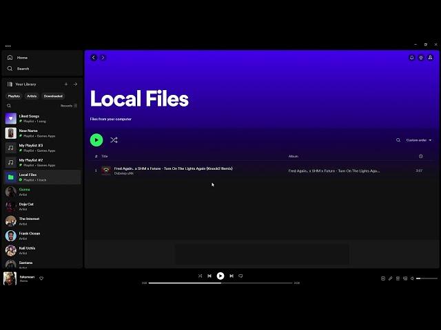 How to Add Own Music to SPOTIFY - Add Local Files/Music Library