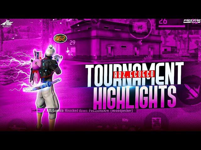 Tournament Highlights | ECOECO FF  | IPhone 14 Pro Max @ecoecoff