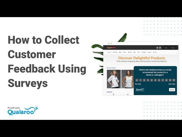 How to Collect Customer Feedback Using Surveys