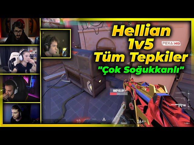 HELLIAN 1v5 TEPKİLER (wtcN, cigdemT, saamtwo, KendineMuzisyen)