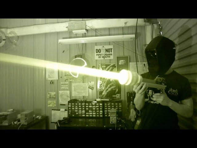 100% Invisible IR death ray laser!