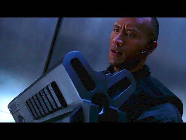 The Rock gets BFG 9000 - DOOM 2005 Movie scene