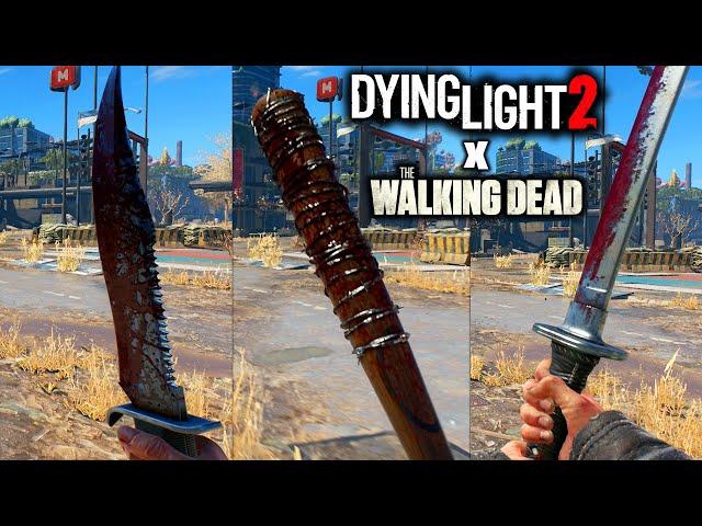 Dying Light 2 x The Walking Dead DLC Update GAMEPLAY!! (Rick Grimes Bundle, Lucille, & MORE)