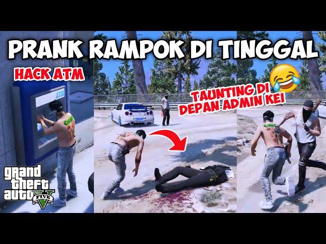 PRANK DI TINGGAL RAMPOK SAMA KEI & VITO !! ISCO RAJA TAUNTING IS BACK WKWK !! GTA 5 ROLEPLAY