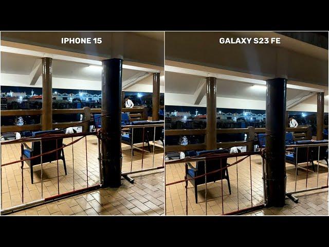 Samsung Galaxy S23 FE VS iPhone 15 | Camera Test