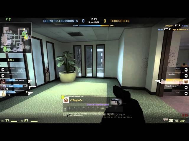 CS GO | ACE PISTOL ROUND (OFFICE) "PSYCO"