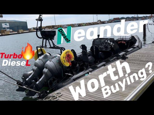 Neander Marine Dtorque 50 Twin Turbo Diesel Outboards | Go Fast Rib Boat