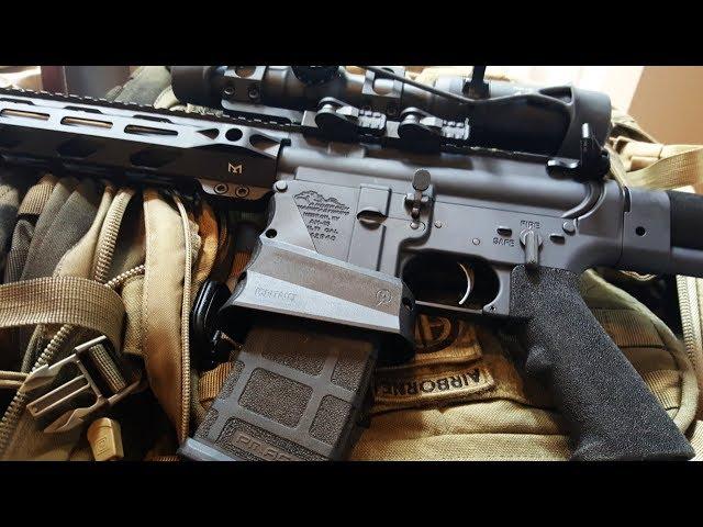 AWESOME AR15 Upgrade!!  ARMASPEC RHINO R 23 Magwell