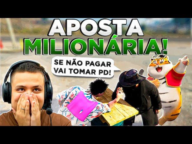 PAULINHO FEZ APOSTA DE R$1.000.000,00 no GTA RP  (Modder Clips)