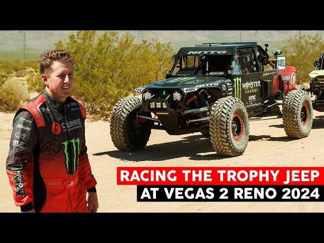 RACING THE TROPHY JEEP AT THE 2024 VEGAS 2 RENO | CASEY CURRIE VLOG