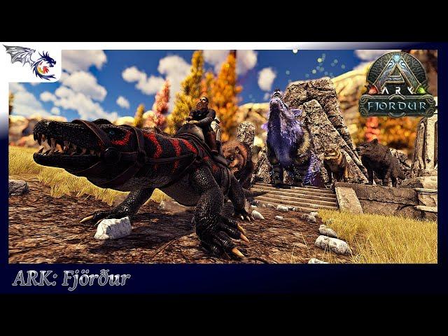 Can Megalania Defeat All 4 Fjordur Open World Bosses? | ARK: Survival Evolved #105