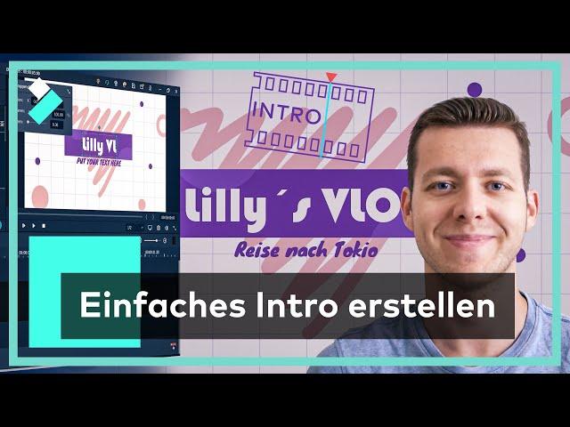 Einfaches Intro erstellen: Text Intro mit Vorlage schnell erstellen  | Filmora X Showcase