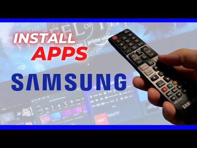 How to Download and Install Apps on Your Samsung Smart TV in 2 Minutes!