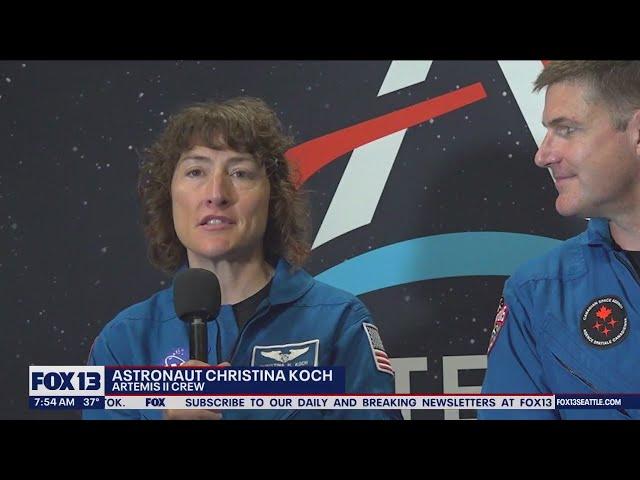 NASA astronauts speak on Artemis II mission | FOX 13 Seattle