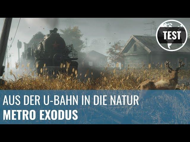 Metro Exodus im Test: Raus aus der U-Bahn, rein in die Natur (4K, German)