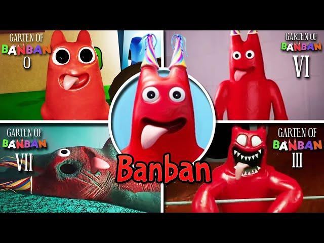 BANBAN Evolution - Garten of Banban 0-7 Comparison (4K Showcase)