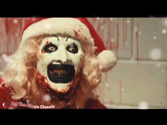 Art The Clown As Santa Claus  | Terrifier 3 | Christmas edit (2024)