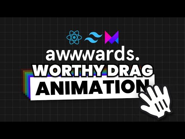 Build Beautiful Drag Animations with React and Framer Motion