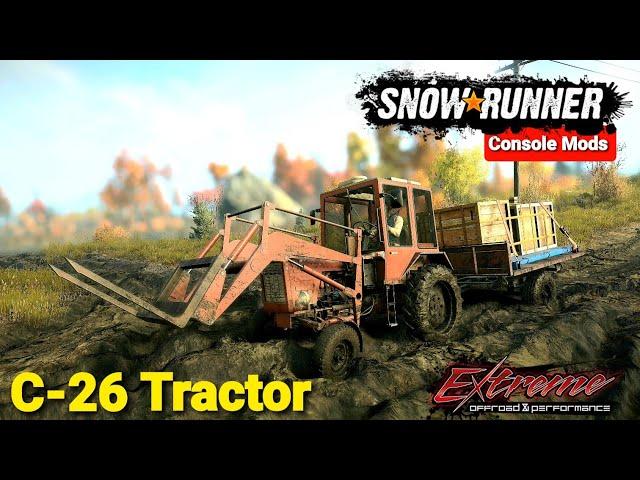 New C-26 Tractor In SnowRunner Phase 6 Update