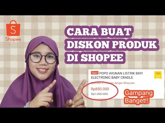 CARA MEMBUAT HARGA CORET DI SHOPEE LEWAT HP | Tips Buat Harga Diskon di Shopee 2021