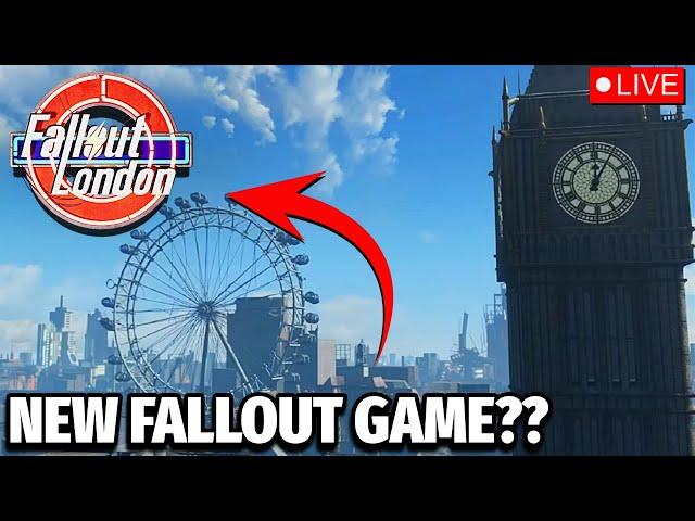 NEW FALLOUT GAME!!/Fallout London Mod Livestream Gameplay