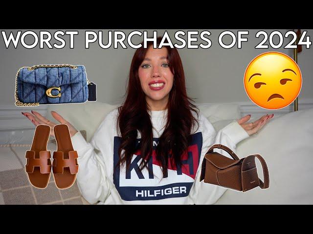 MY WORST PURCHASES OF 2024! | Kenzie Scarlett