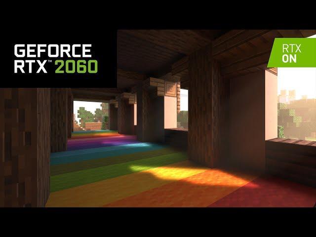 Minecraft RTX 2060 Ray Tracing Benchmark