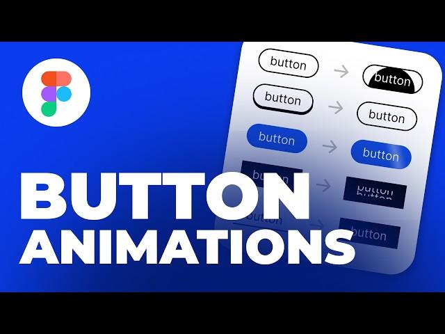 5 Amazing Button Animations in Figma | Tutorial