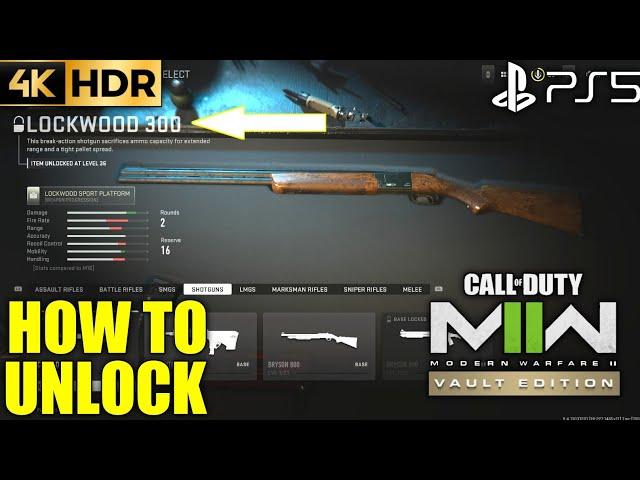 How to Unlock Lockwood 300 MW2 | How to Get Lockwood 300 MW2 | MW2 Lockwood 300 Unlock |MW2 Lockwood