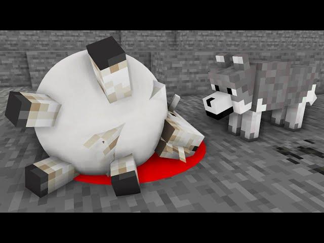 ROLLING MINECRAFT MOUNTAIN GOAT | VERY SAD STORY  | Minecraft Animation