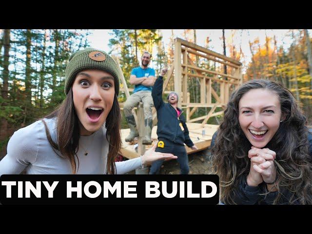 BUILDING A TINY HOME w/ TRENT AND ALLIE