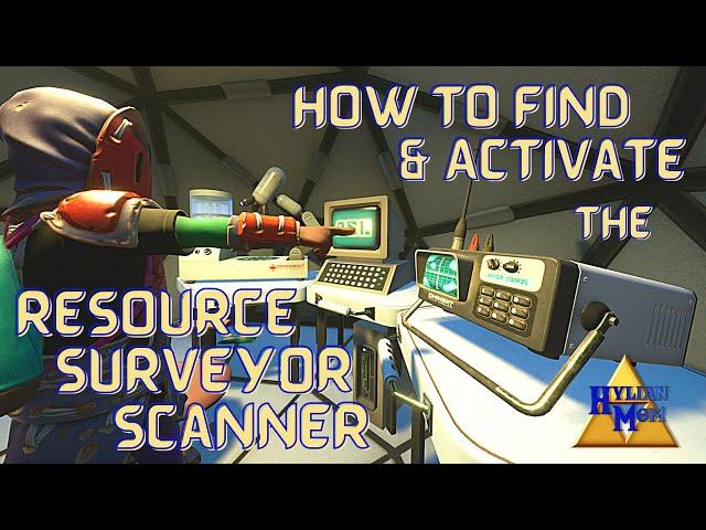 How To Find The Resource Surveyor Scanner | Easy Grounded Guides