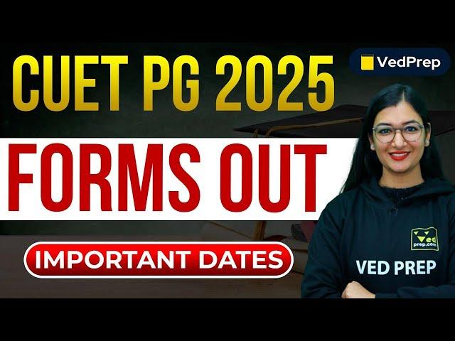 CUET PG 2025 Application Form Out | CUET PG Latest Update | CUET PG Form Fill Up 2025 | CUET PG Form