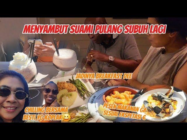 Sambutan masak ikan ala2 buat suami,breakfast jadinya |hangout with bestie