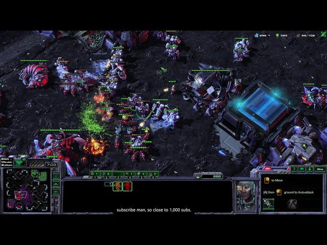 Wow lings in my base!: TvZ Master 3 terran ladder cyclone hellion go pewpew vroom vs GM BerryCrunch