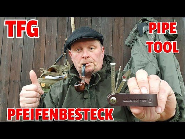 TOOLS FOR GENTS: PIPETOOL / Edles Pfeifenbesteck mit Pfeifenständer