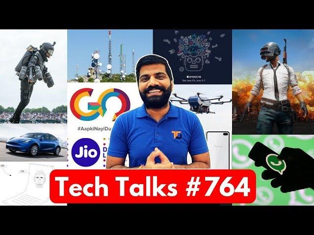 Tech Talks #764 - Poco F1 Lite, IronMan Suit, PUBG Ban, Redmi Go, Tesla Model Y, Pixel 4, Whatsapp