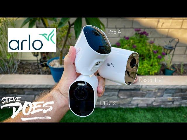 EVERYTHING You Need To Know About The Arlo Essential, Pro 4 And Ultra 2