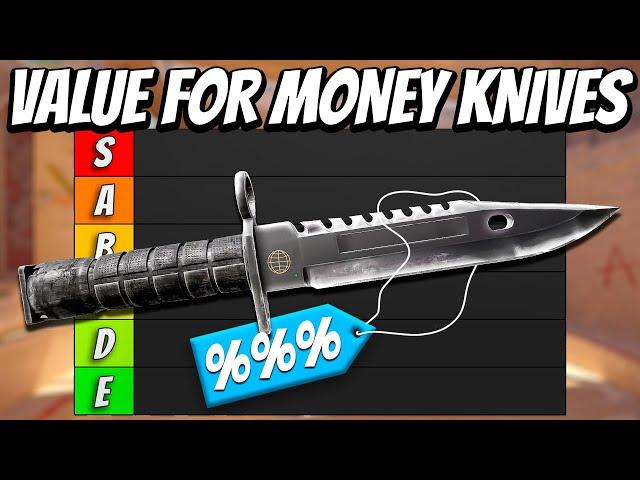 ULTIMATE Value for Money CS2 Knife Tier List!