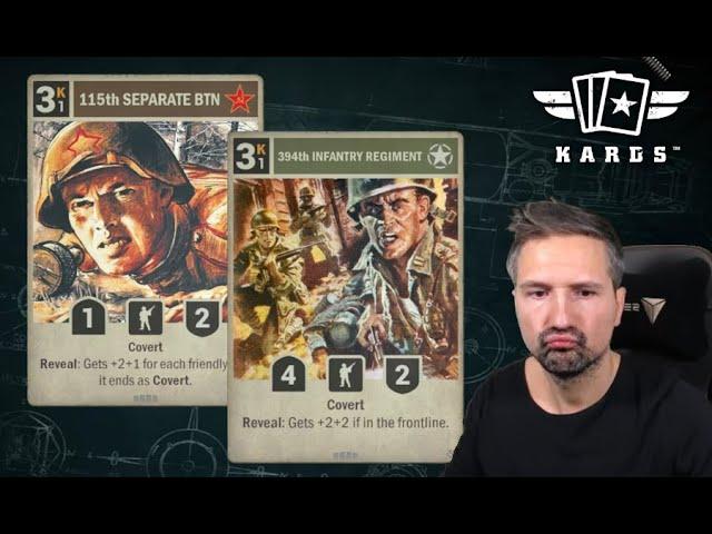 [KARDS] The "Covert" archetype definitely has some potential | Covert Operations