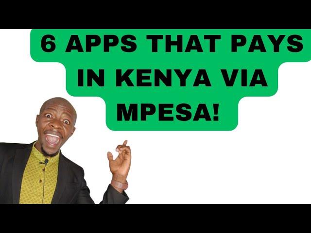 6 Apps that Pays You in Kenya via Mpesa! #goodjoseph