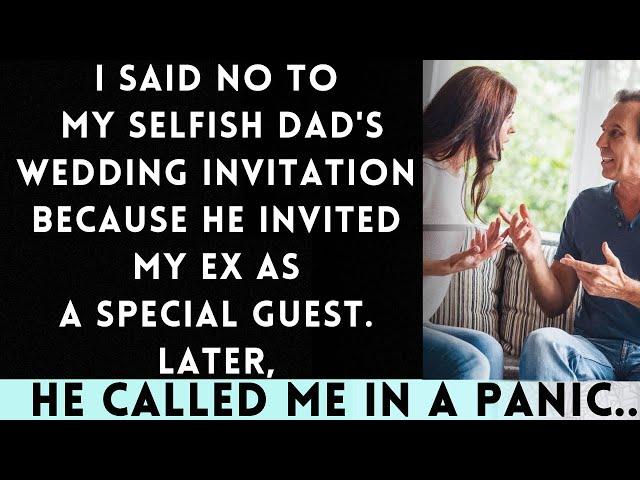 I Declined My Selfish Father's Wedding Invitation After He Chose to Honor My Ex as a VIP Guest...