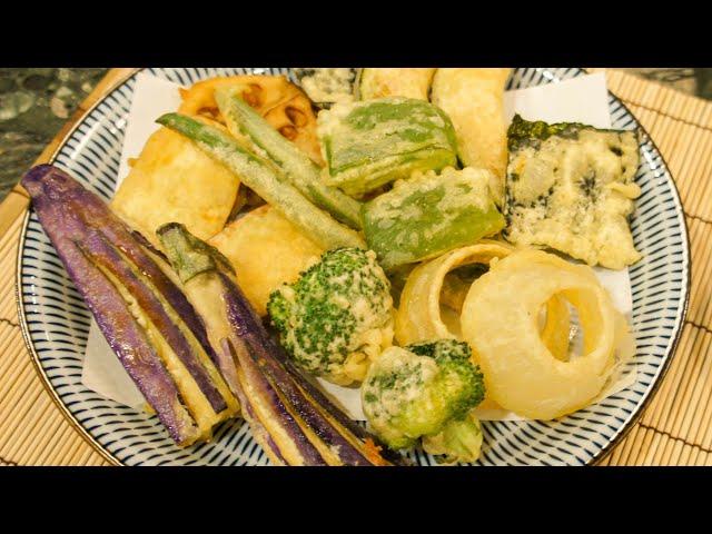 Gluten Free Tempura Recipe | Japanese Tempura (グルテンフリー天麩羅の作り方)