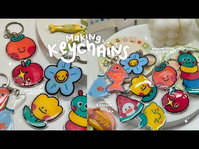 diy shrink plastic keychains + GIVEAWAY 