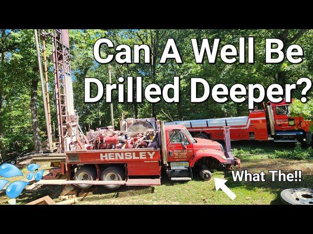 Drilling a Existing Well Deeper in Search for More Water! Great Final Results