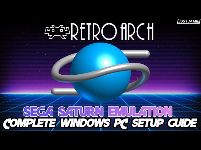 Setting up Sega Saturn with Retroarch Emulation #retroarch #saturn #emulator