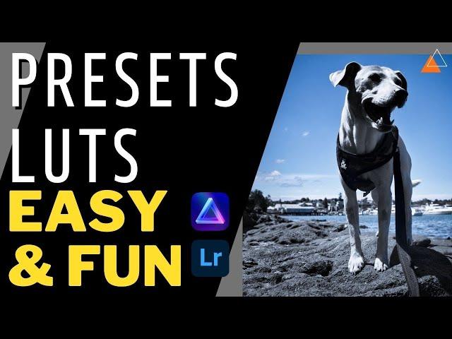 Presets & LUTS make Photography Easy & Fun - Luminar Neo and Lightroom