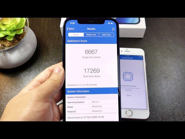 iPhone 12 vs iPhone 6S SPEED Test - App Launch, Boot, Safari & GeekBench!