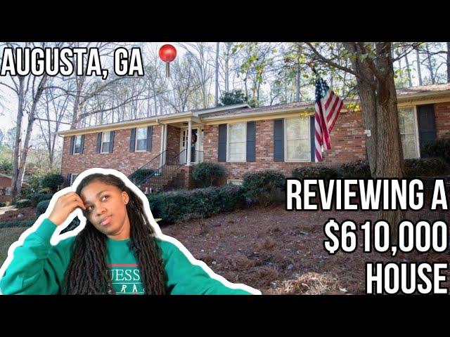 REVIEWING A $610,000 HOUSE IN AUGUSTA, GA | ZILLOW | $30,000 PRICE DROP